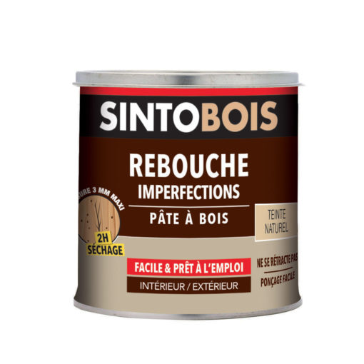 Rebouche bois pour imperfections - Sintobois