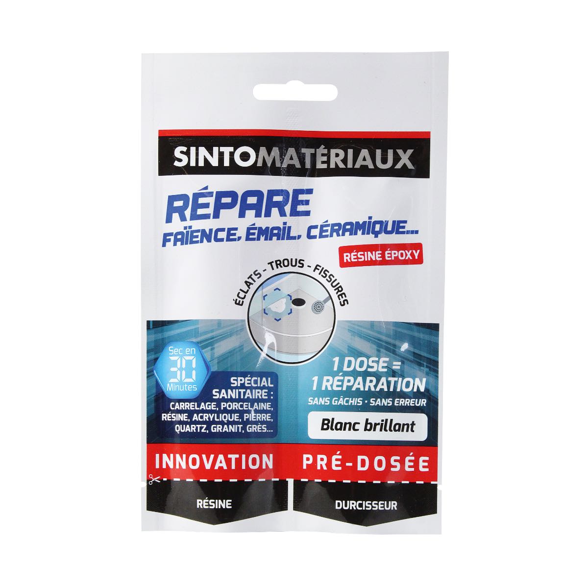 SINTOPIERRE Répar' Sols & Mur : Reconstitue, Rebouche & Colle