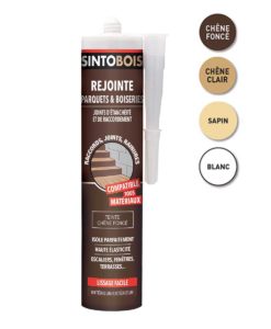 SINTO Pâte à Bois Rebouche Petits trous - Idéal Pour Reboucher  Imperfections pour Trous, Fentes et Fissures - Teinte Pin - 80g - Sans  Odeur 