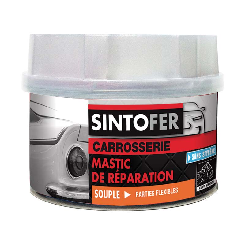 Mastic de réparation souple pour carrosserie