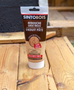 Mastic Bois Syntilor : rebouchez les trous et fissures facilement