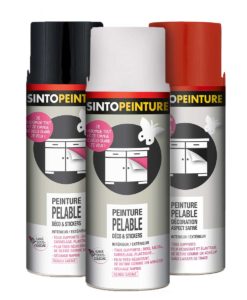 Peinture pelable en aérosol - Sinto