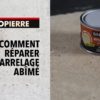 Colle réparation Sintopierre, mastic blanc SINTO, 280G